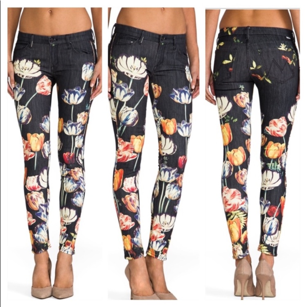 || MOTHER || The Looker "He Kissed Me" Skinny Jean